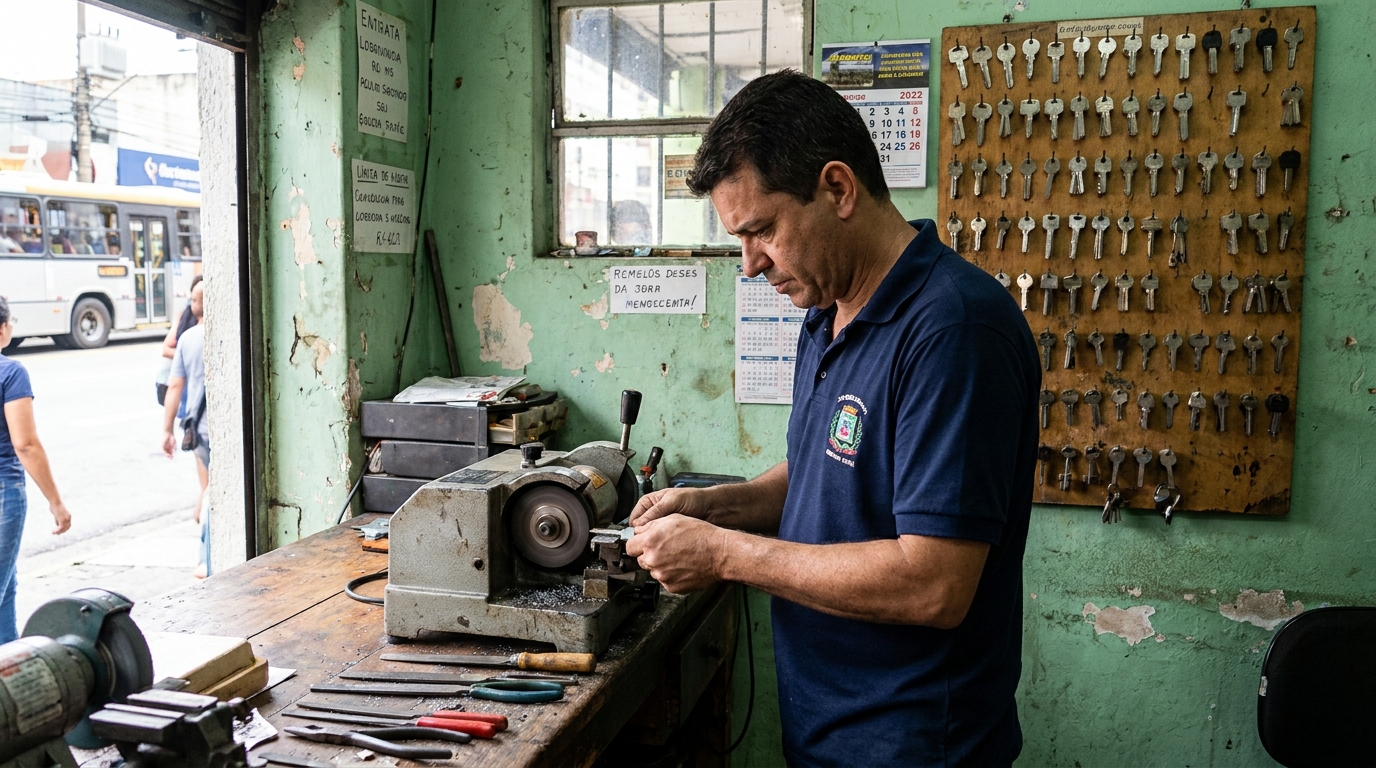Cópia de Chave Residencial profissional no Coque, Recife‑PE