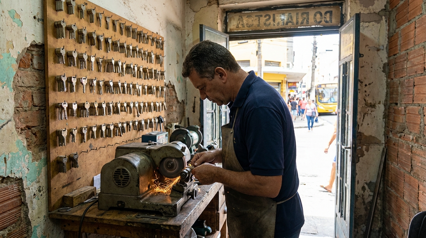 Cópia de Chave Residencial 24 horas no Coque, Recife‑PE