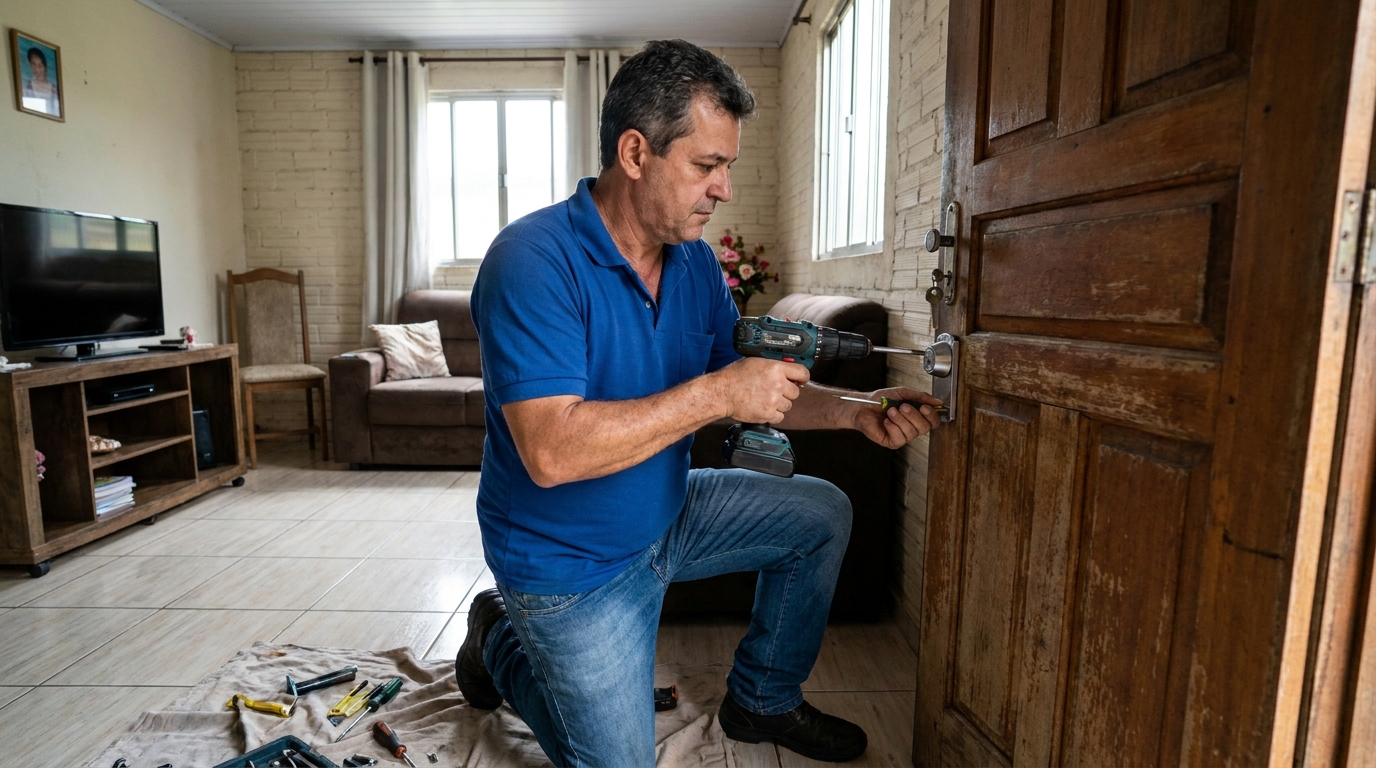 Serviço de Instalação de Fechadura Residencial em Iputinga, Recife‑PE
