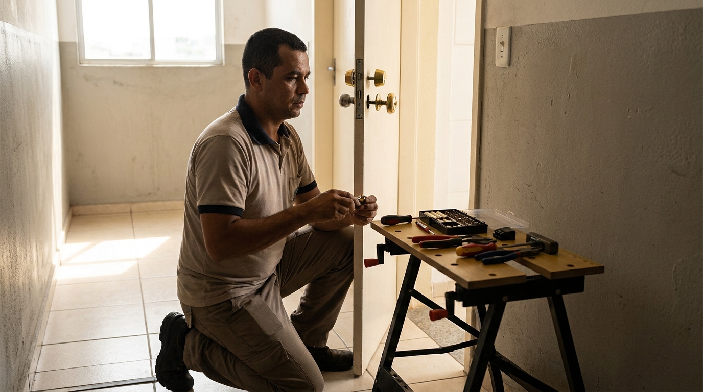 Troca de Segredo Residencial profissional em Iputinga, Recife‑PE